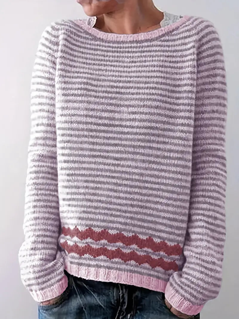 Klasický vintage Svetr