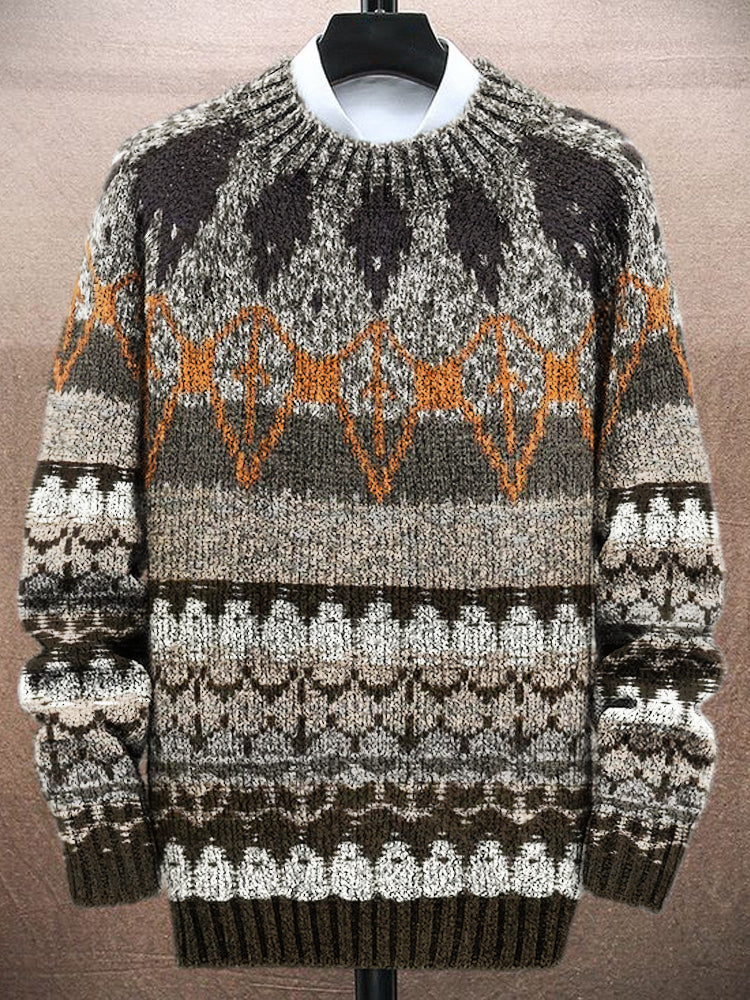 Klasický vintage Svetr