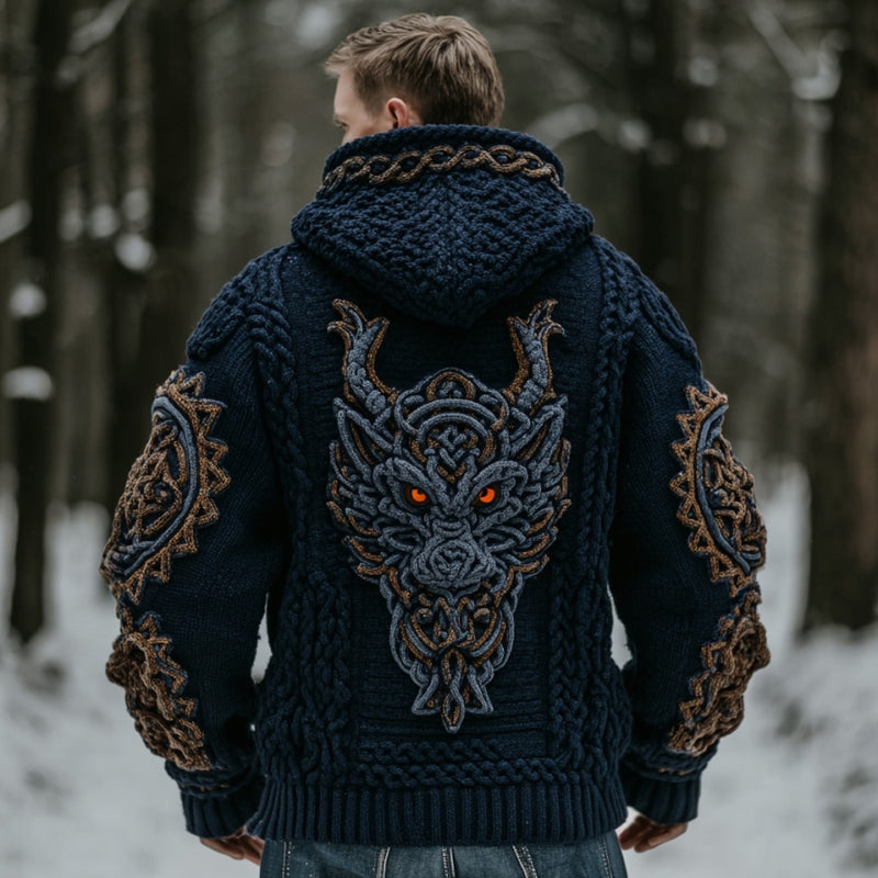 Klasický vintage Svetr