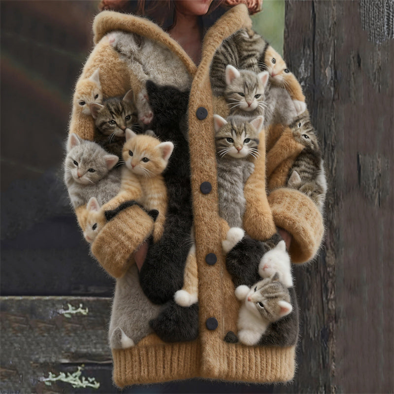 Nadčasový cardigan ve vintage stylu