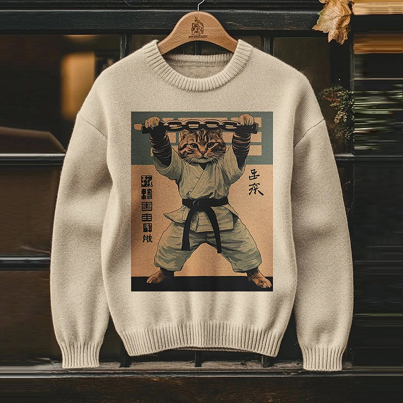 Klasický vintage Svetr