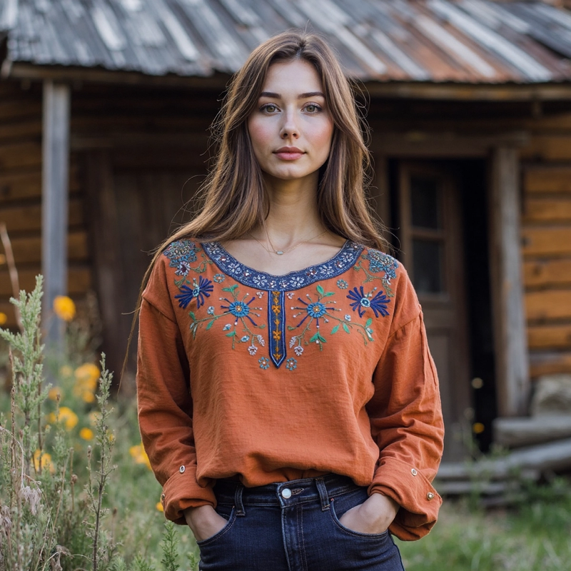 Košile v nadčasovém vintage stylu