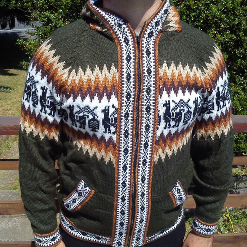 Svetr v nadčasovém vintage stylu