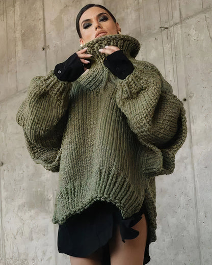 Nadčasový svetr ve vintage stylu