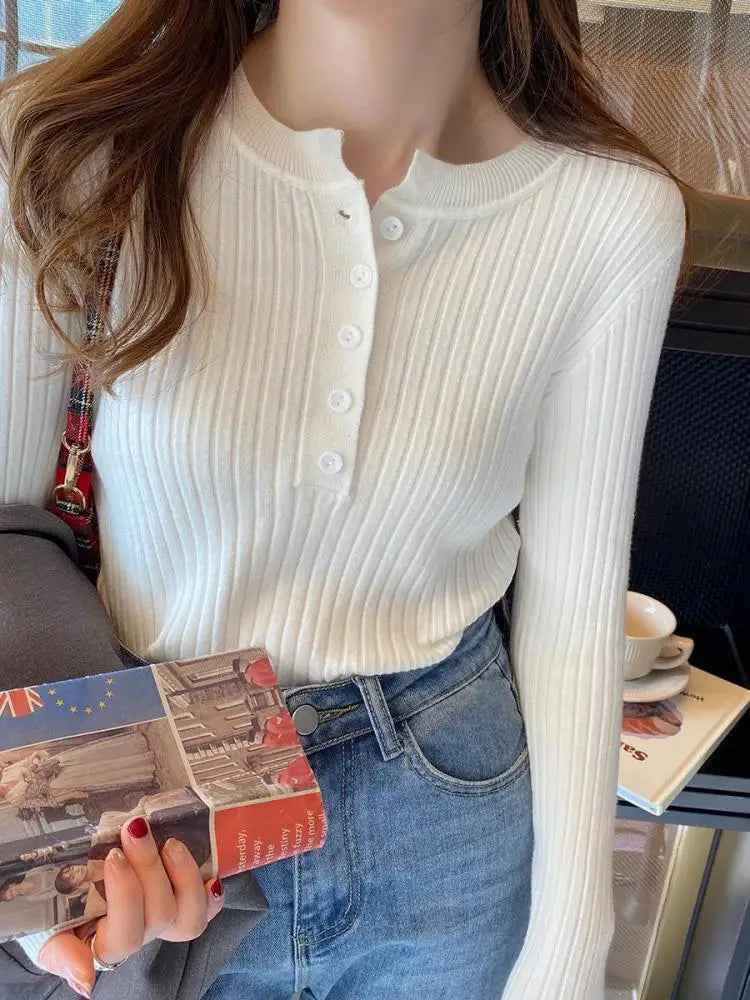 Kirsten® | Solid knitted women's sweater