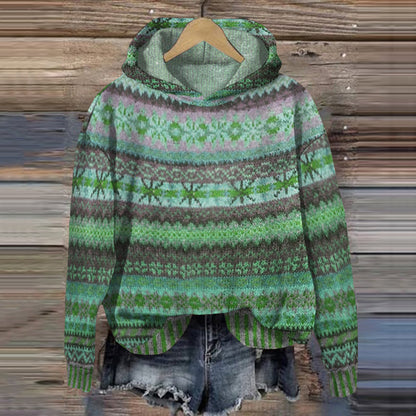 Nadčasový svetr ve vintage stylu