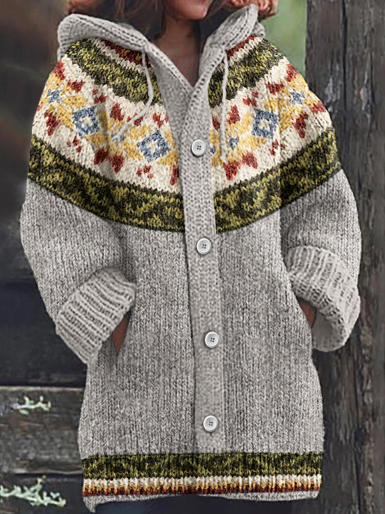 Kardigan v nadčasovém vintage stylu