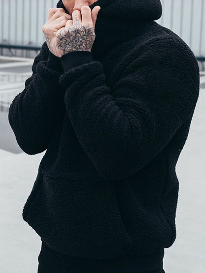 Men's Outdoor Casual Fleece Hoodie artswardrobe