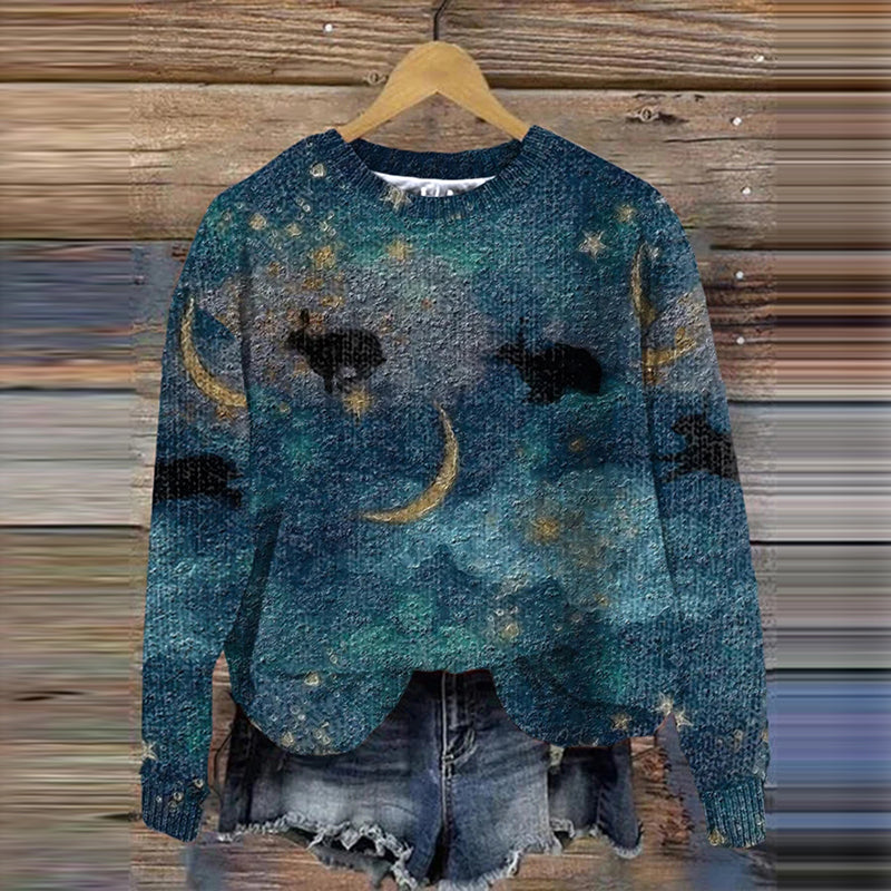 Svetr v nadčasovém vintage stylu