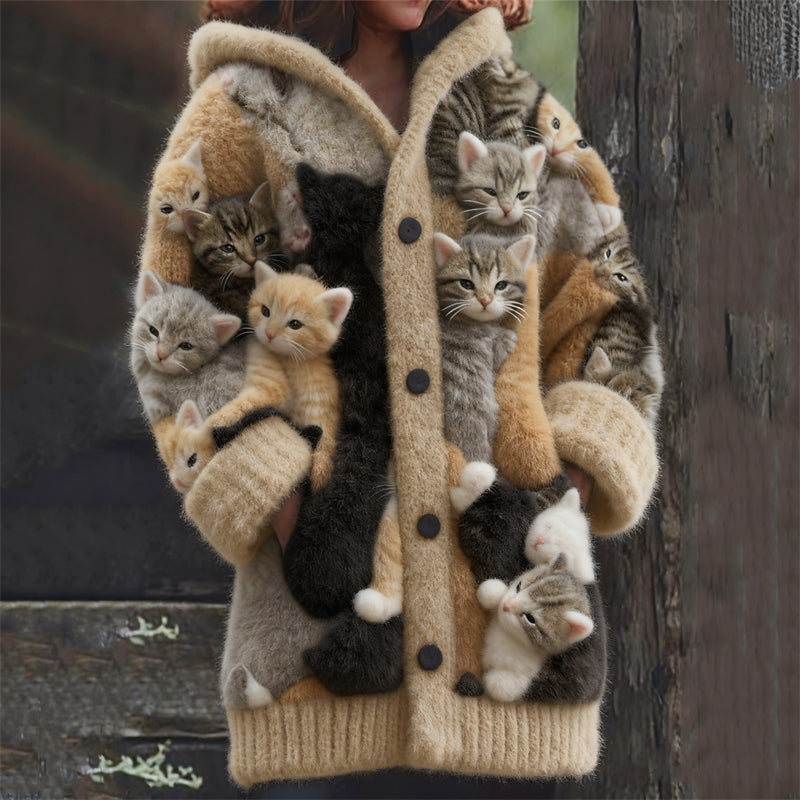Nadčasový cardigan ve vintage stylu