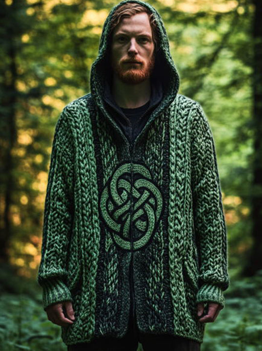 Kardigan v nadčasovém vintage stylu
