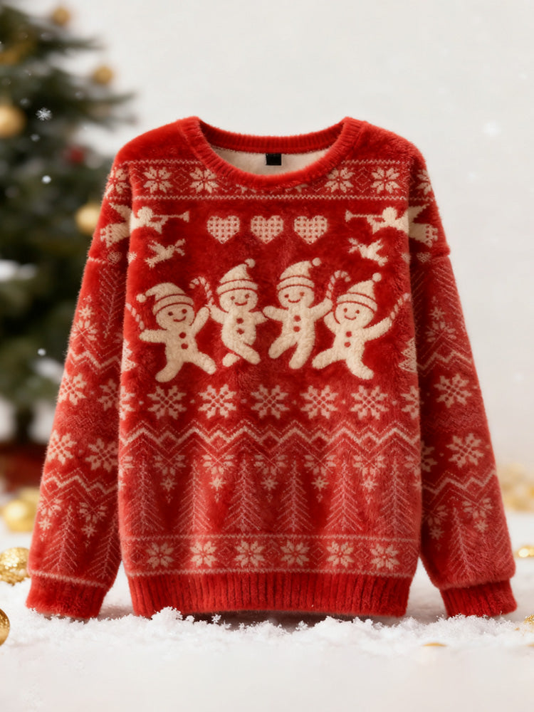 Klasický vintage Svetr