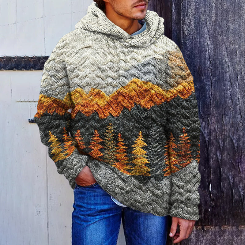 Svetr v nadčasovém vintage stylu