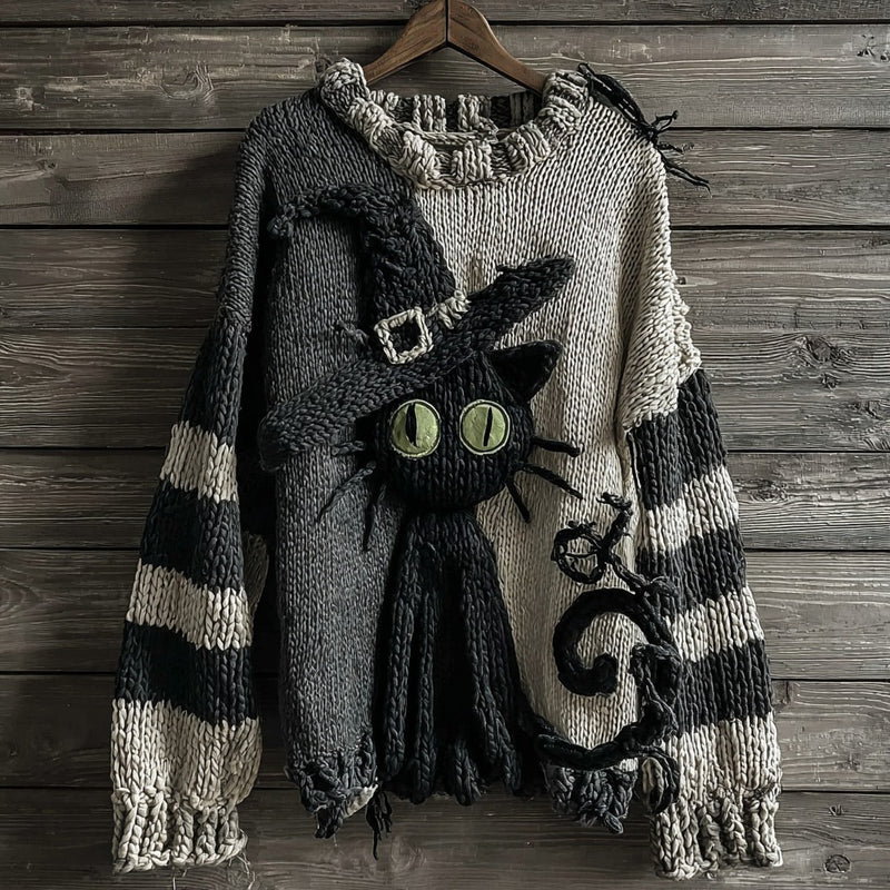 Klasický vintage Svetr