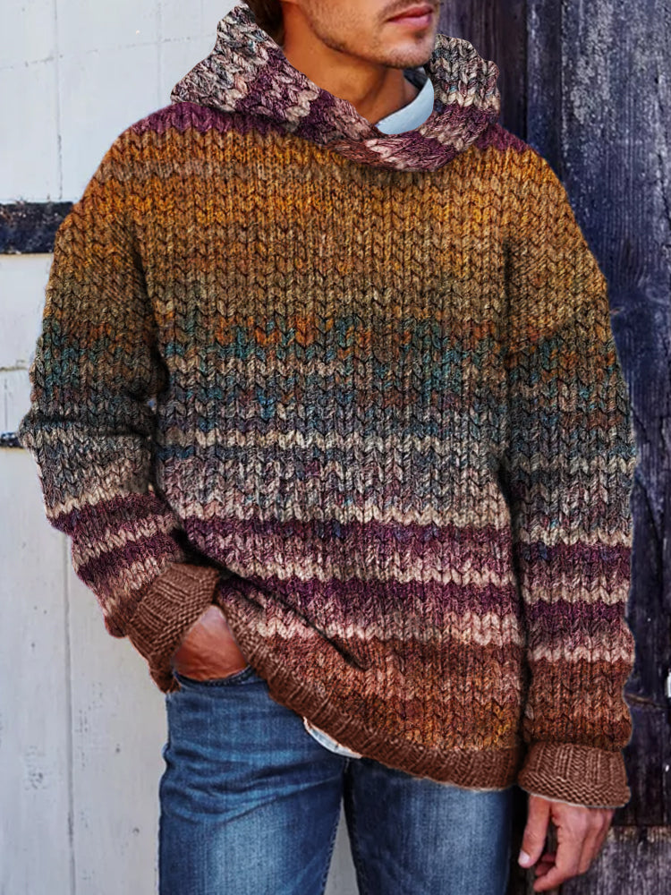 Svetr v nadčasovém vintage stylu