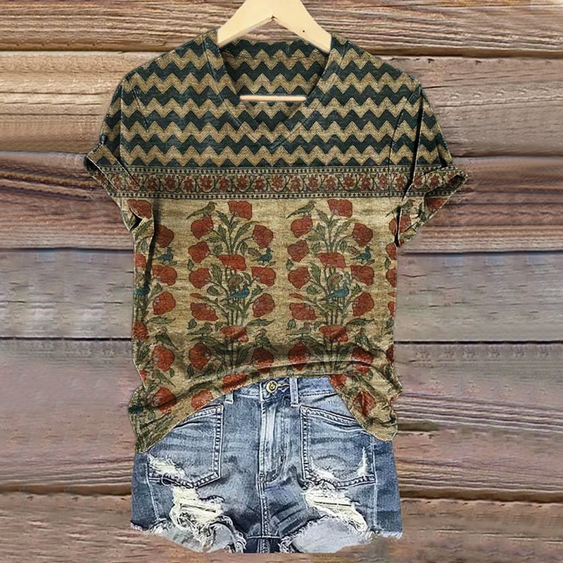 Tričko v nadčasovém vintage stylu