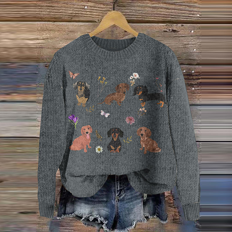Klasický vintage Svetr