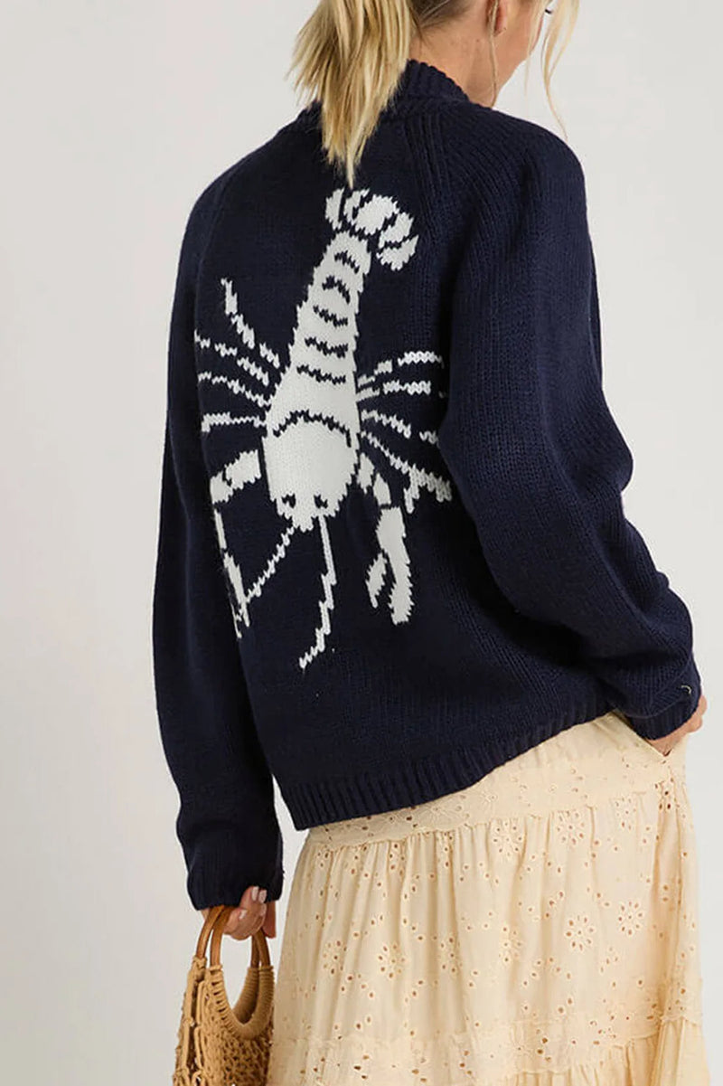 Cardigan inspirovaný vintage stylem