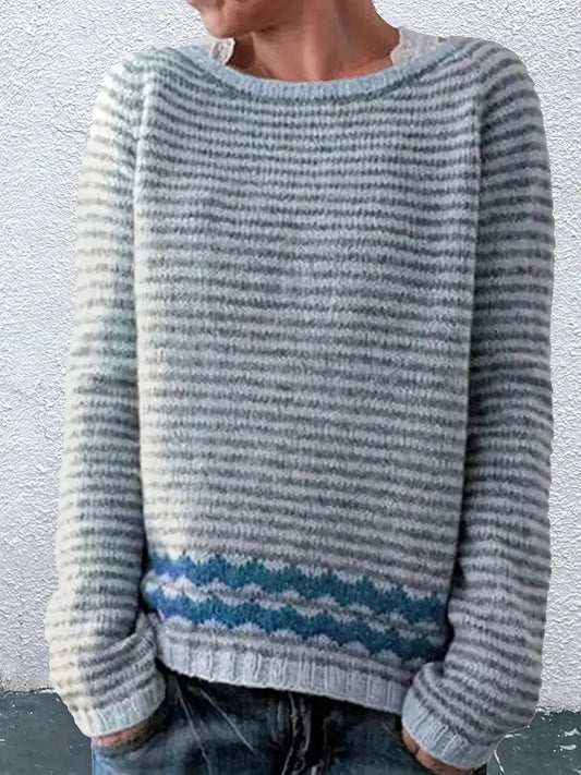 Svetr v nadčasovém vintage stylu
