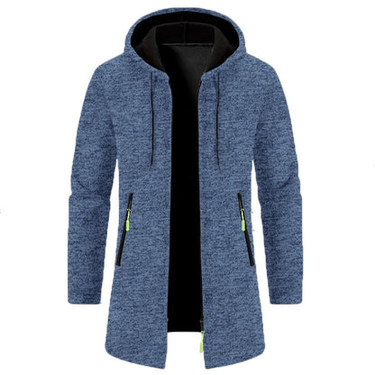 Men's Vintage Knitted Fleece Cardigan Jacket artswardrobe
