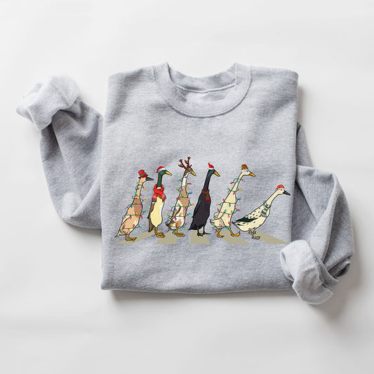 Comstylish Christmas Duck Sweatshirt