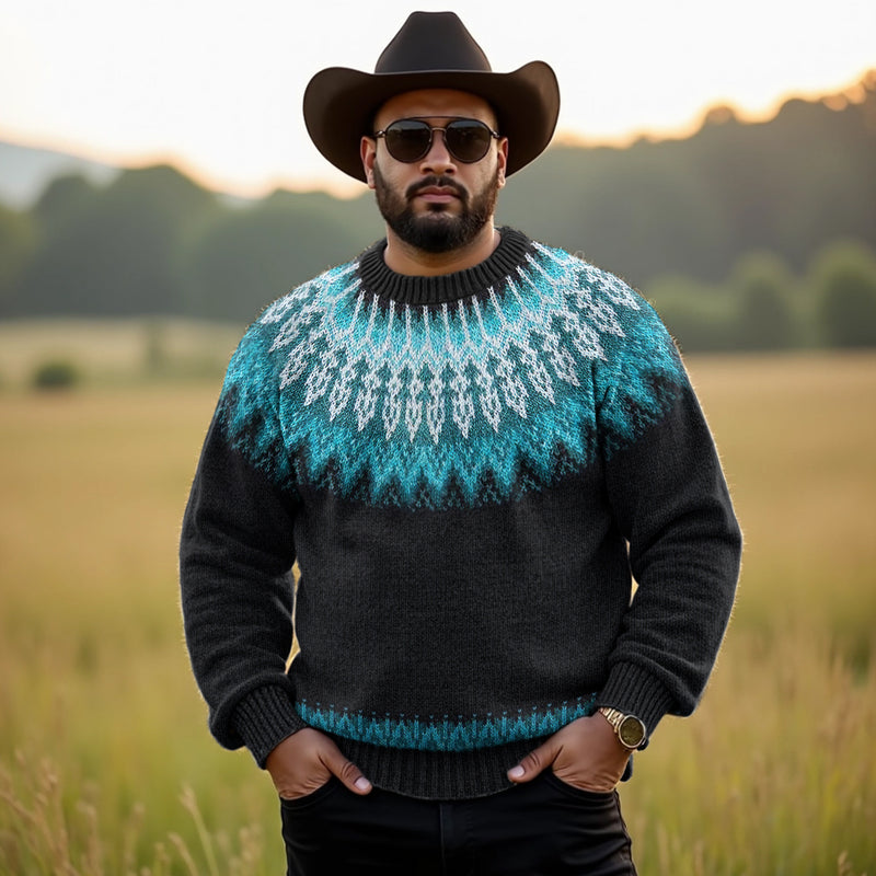 Svetr v nadčasovém vintage stylu