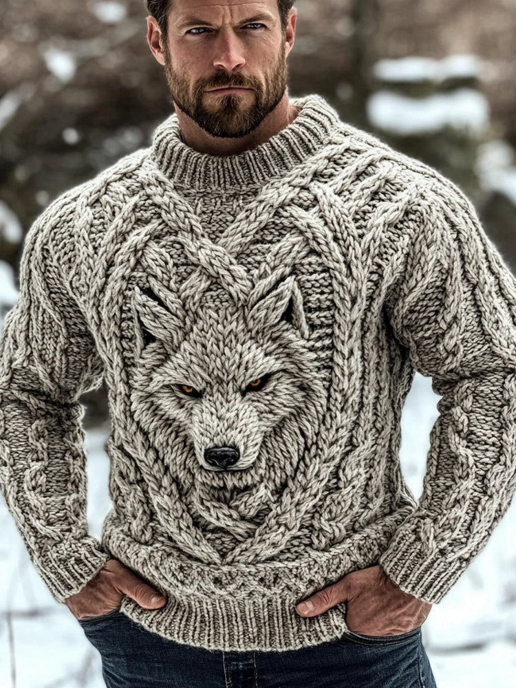 Svetr inspirovaný vintage stylem