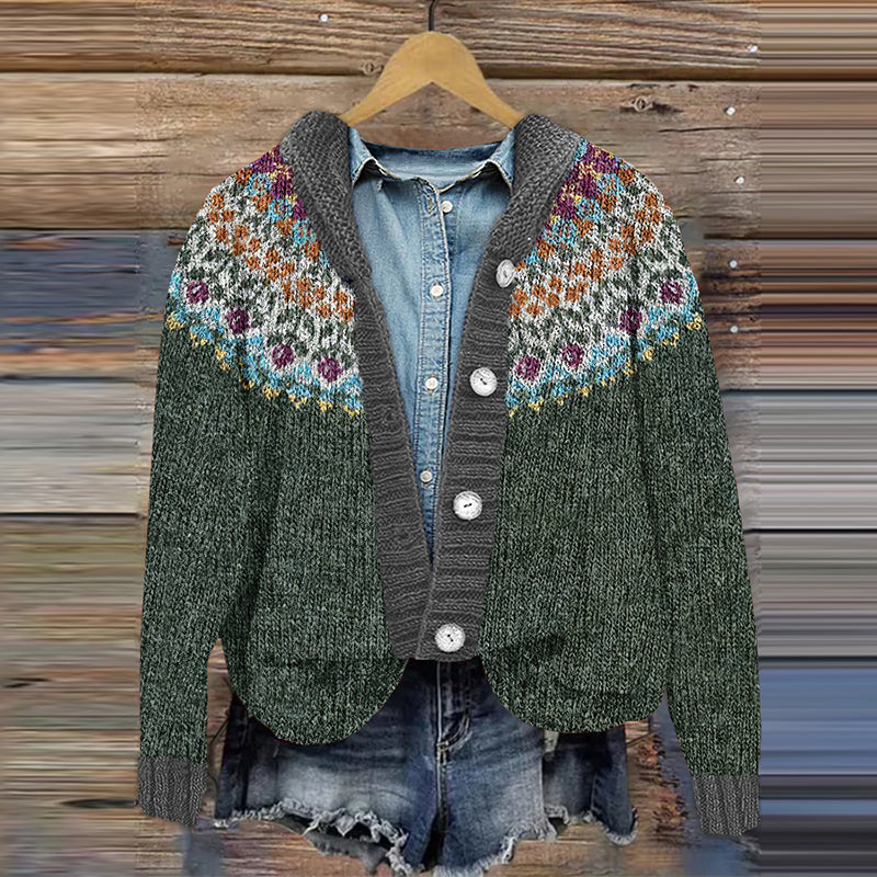 Kardigan v nadčasovém vintage stylu