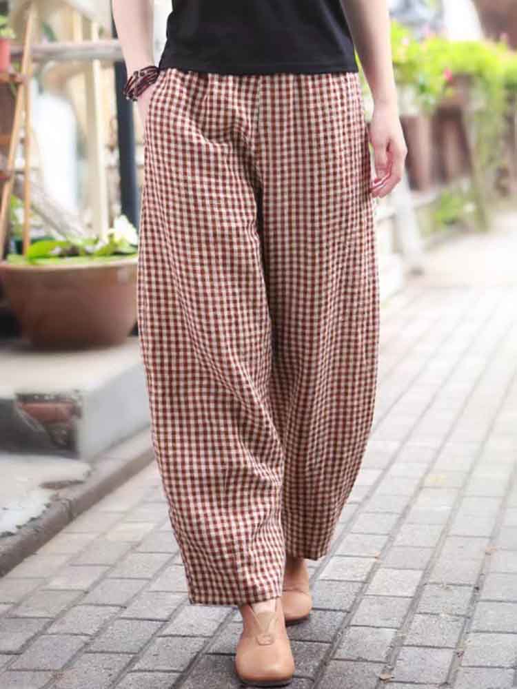 Klasický vintage Kalhoty