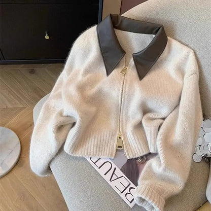 Klasický vintage Svetr