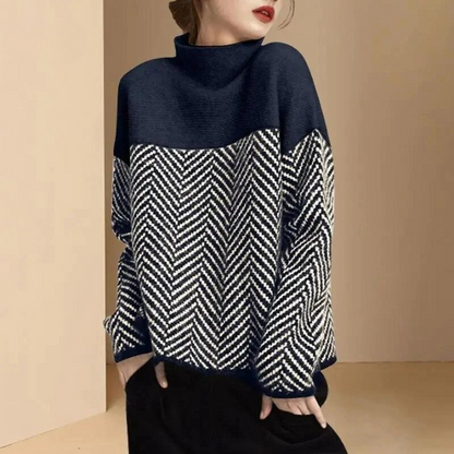 Svetr v nadčasovém vintage stylu