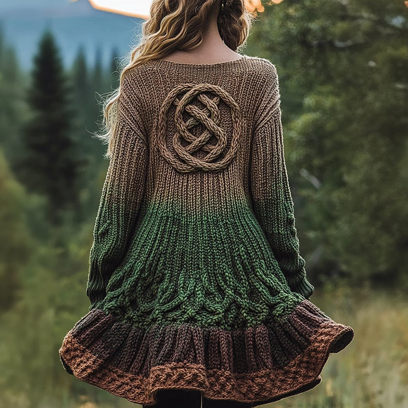 Svetr v nadčasovém vintage stylu