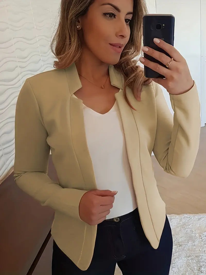 AS | Elegantní jarní sako s dlouhými rukávy