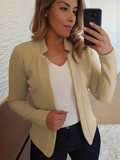 AS | Elegantní jarní sako s dlouhými rukávy