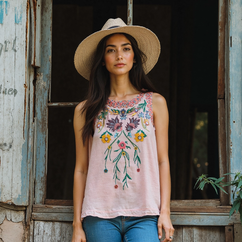 Top v nadčasovém vintage stylu