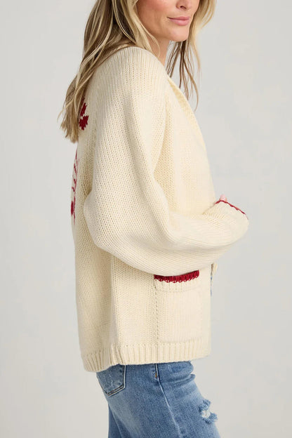 Cardigan inspirovaný vintage stylem