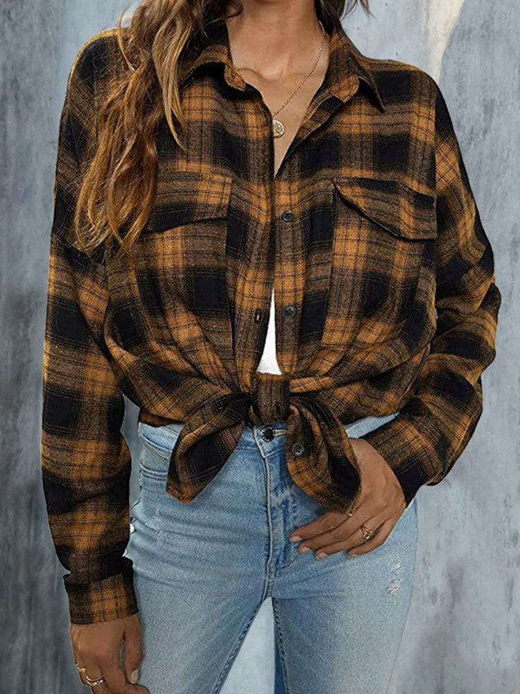 Basic Plaid Shirt artswardrobe
