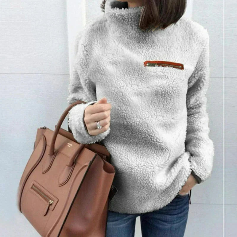 Svetr v nadčasovém vintage stylu