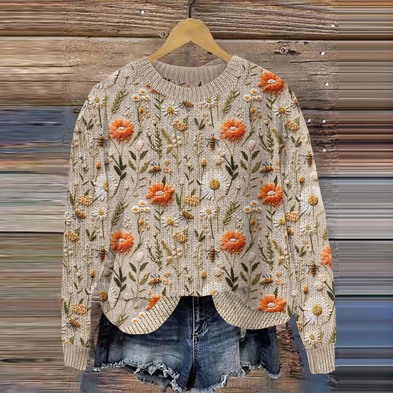 Svetr v nadčasovém vintage stylu
