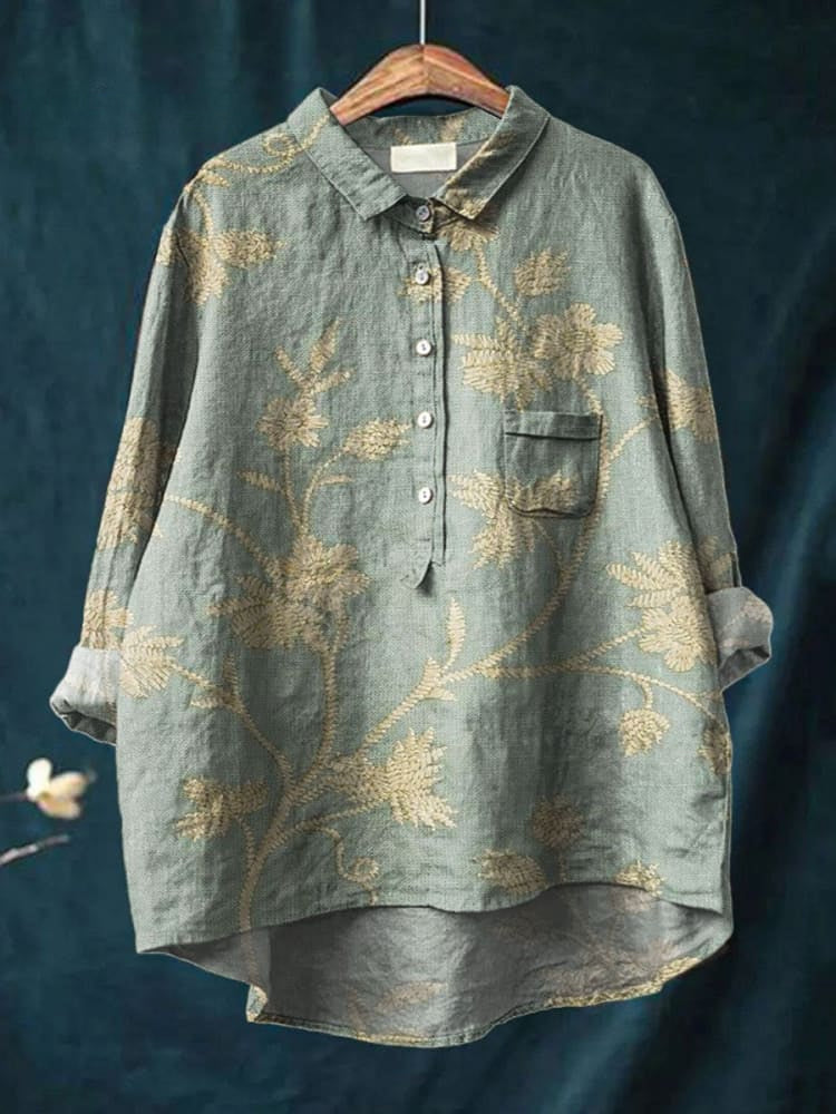 Košile v nadčasovém vintage stylu
