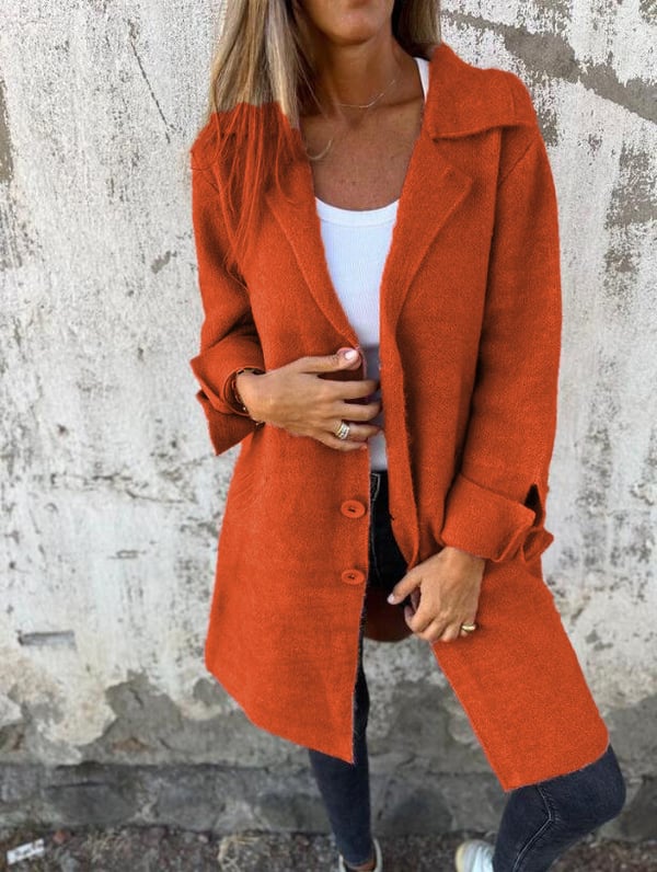 AS | Teni™ Dlouhá, ležérní, elegantní bunda s praktickými kapsami