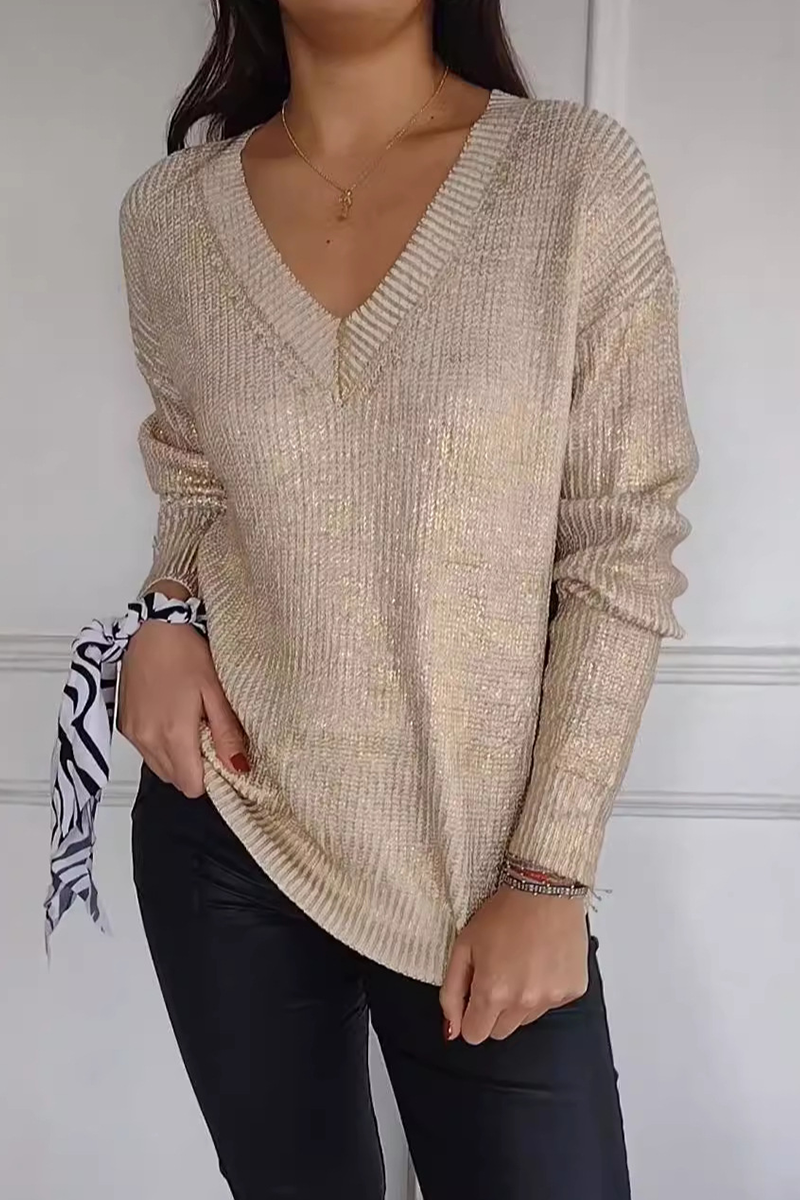 Svetr v nadčasovém vintage stylu