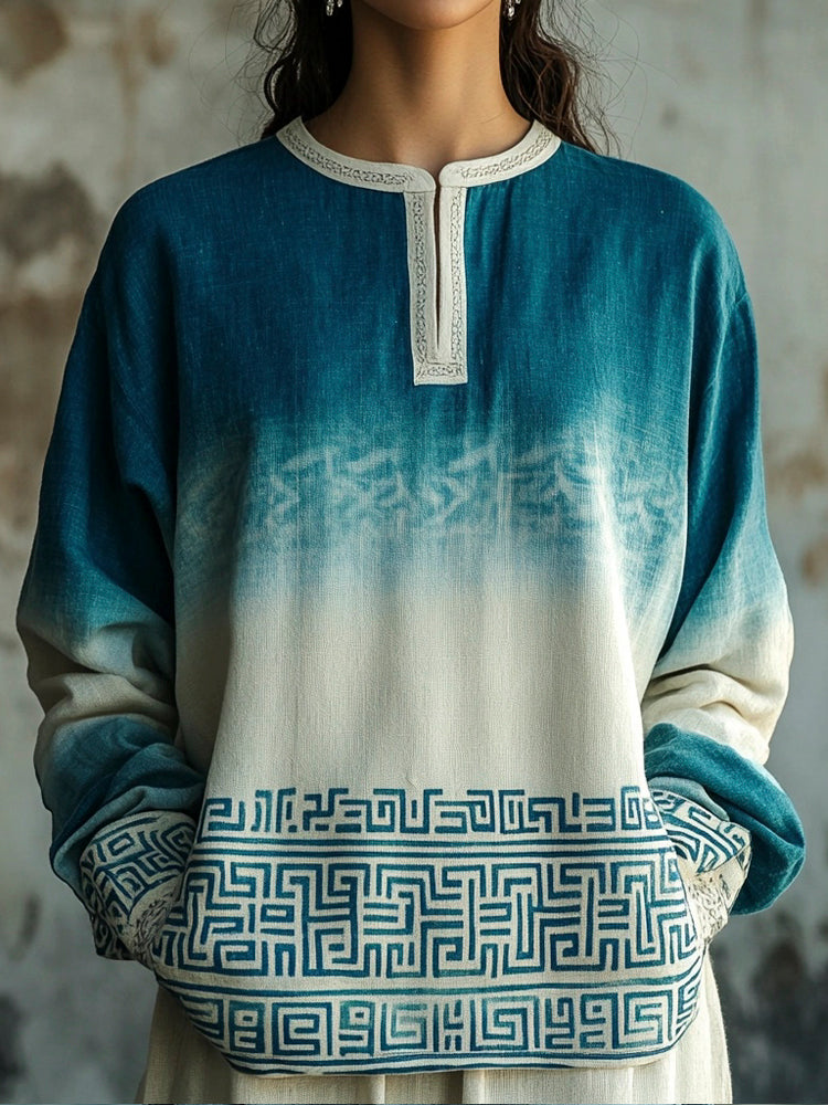 Košile v nadčasovém vintage stylu