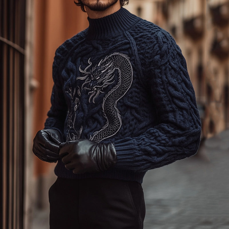 Svetr v nadčasovém vintage stylu