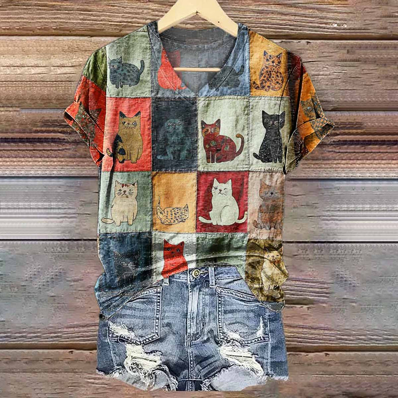 Klasický vintage Tričko