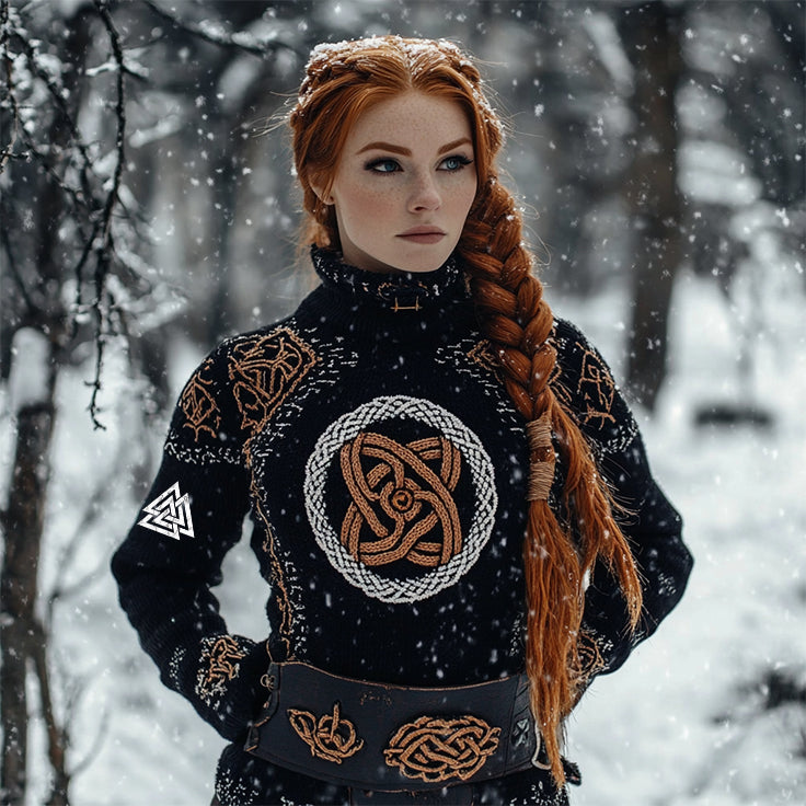 Svetr v nadčasovém vintage stylu