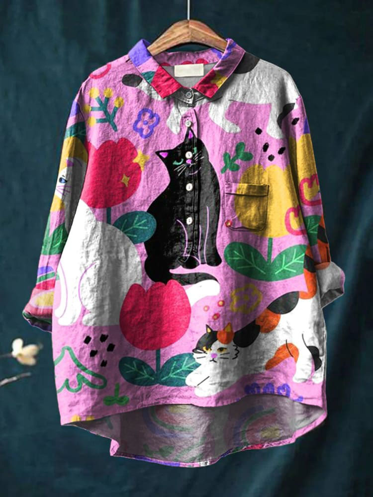 Košile v nadčasovém vintage stylu