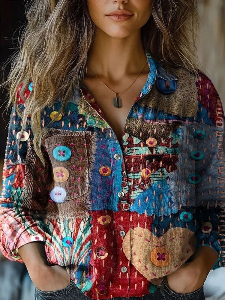 Košile v nadčasovém vintage stylu