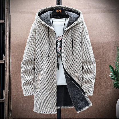 Men's Vintage Knitted Pattern Cardigan Sweater elevenforest