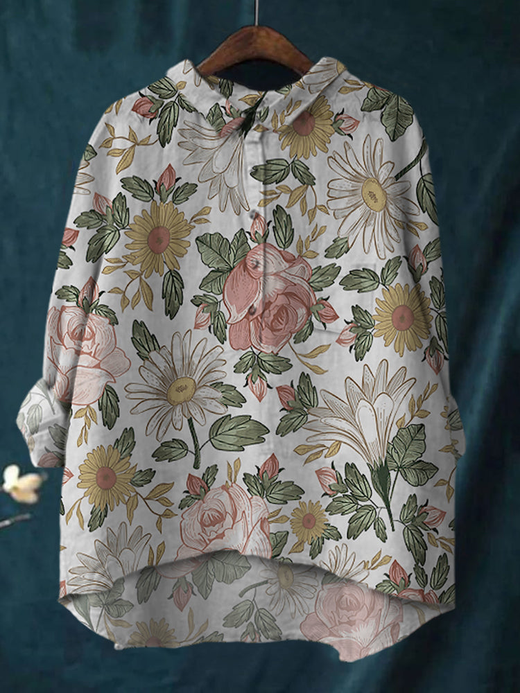 Košile v nadčasovém vintage stylu